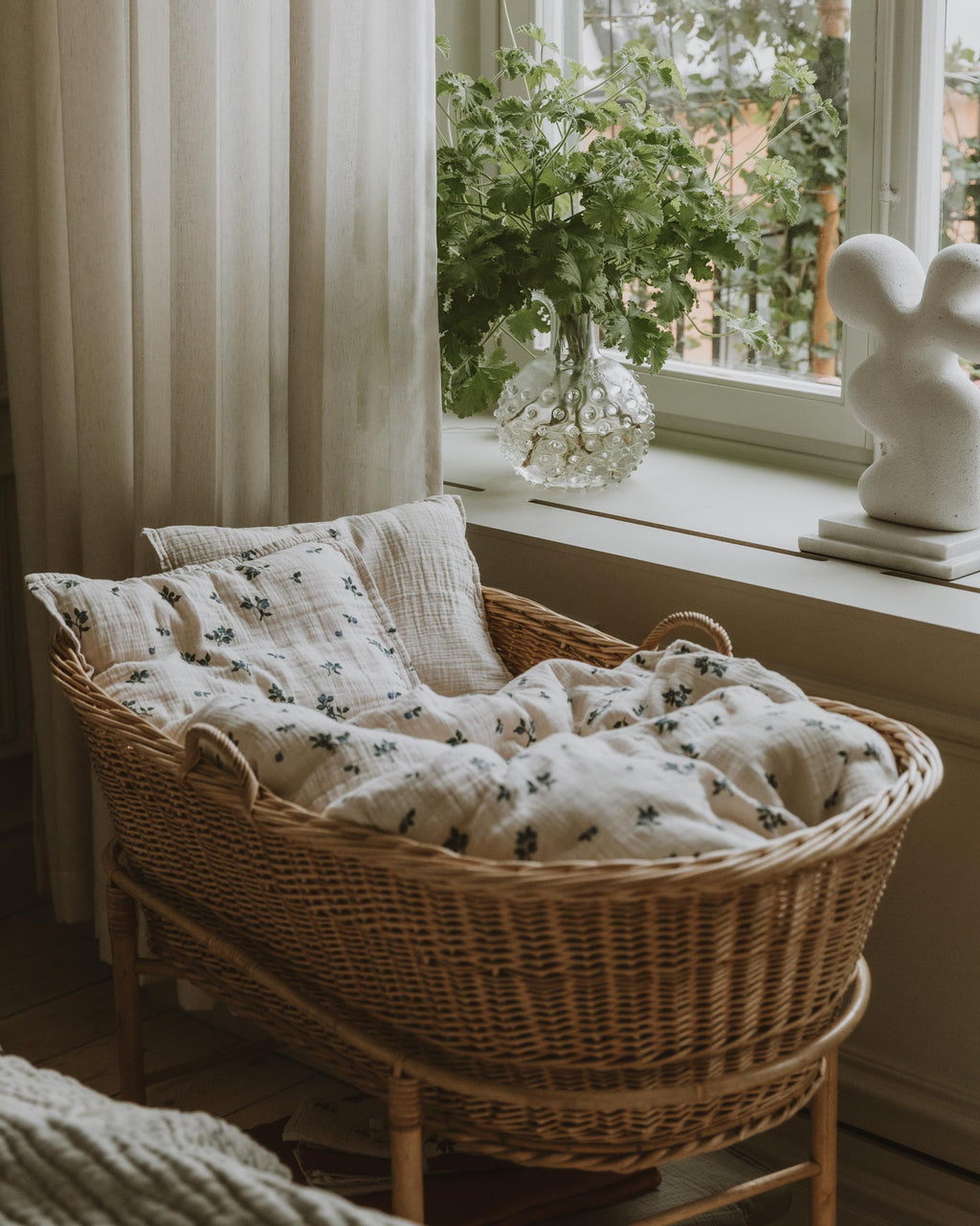 Muslin sängset för barn