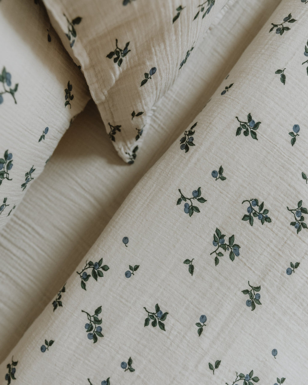 Muslin sängset enkel