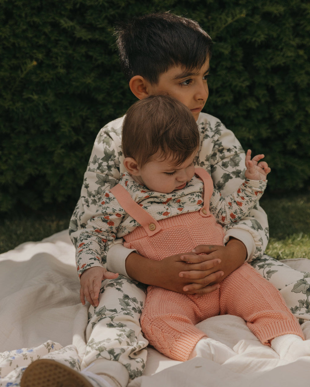 Kabelstickade byxor Baby