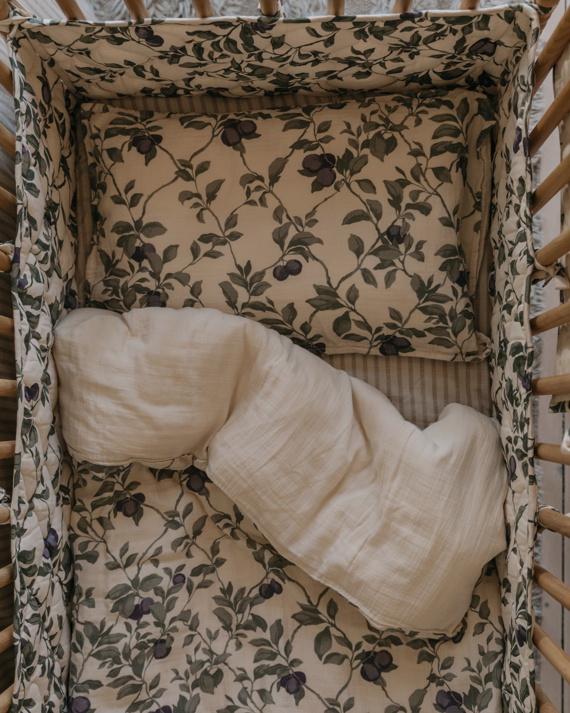 Muslin sängset för barn