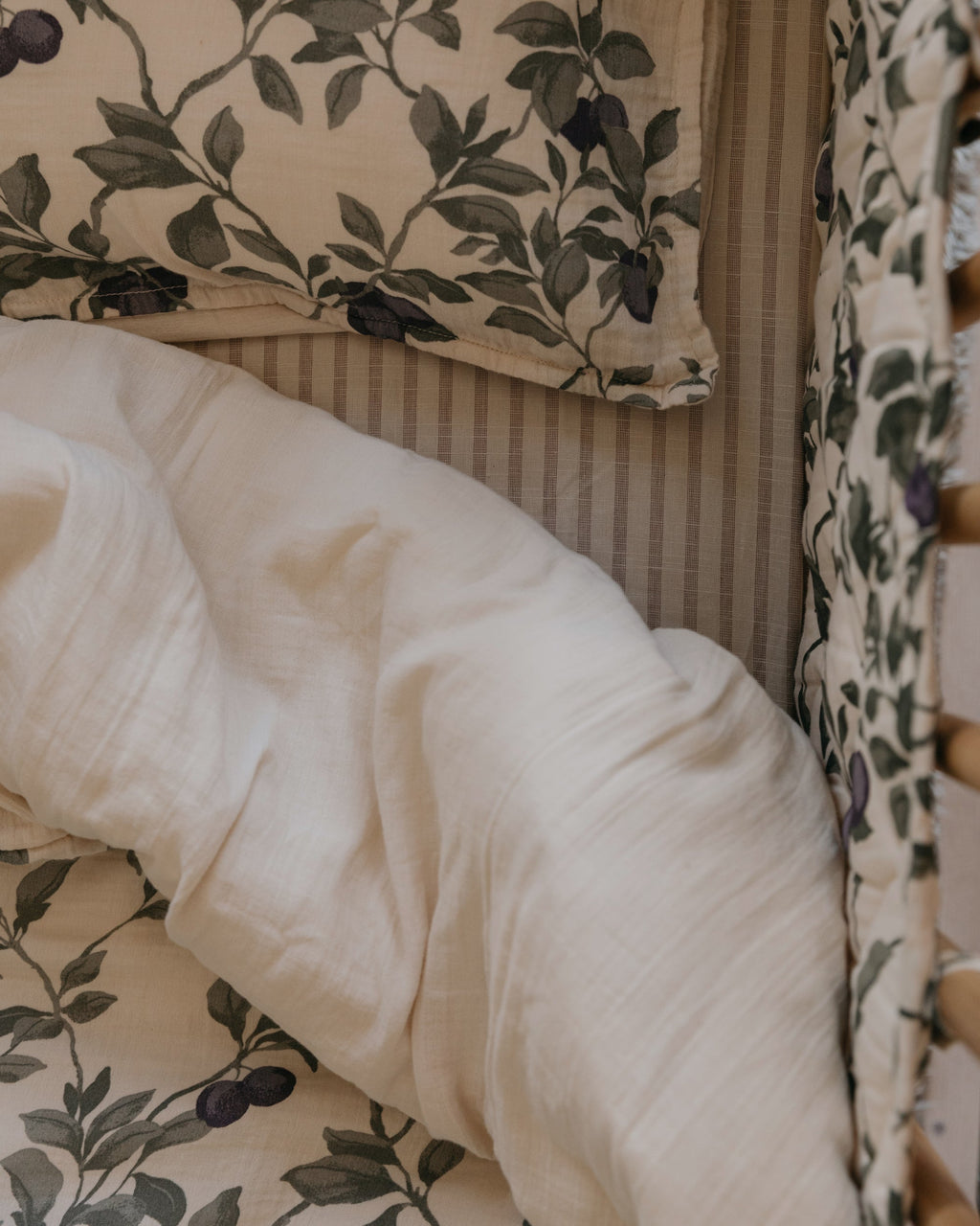 Muslin sängset för barn