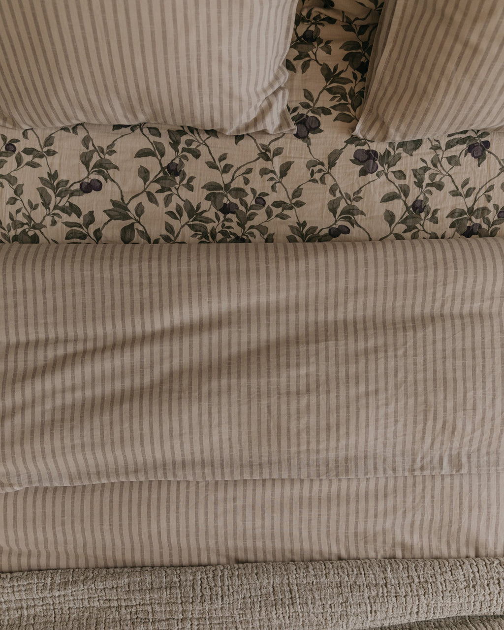 Muslin Fitted Sheet Single