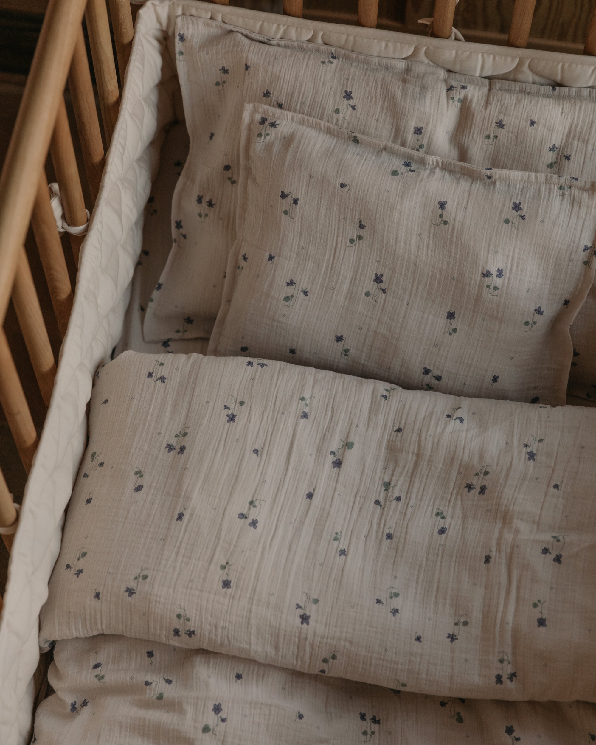 Muslin sängset för barn