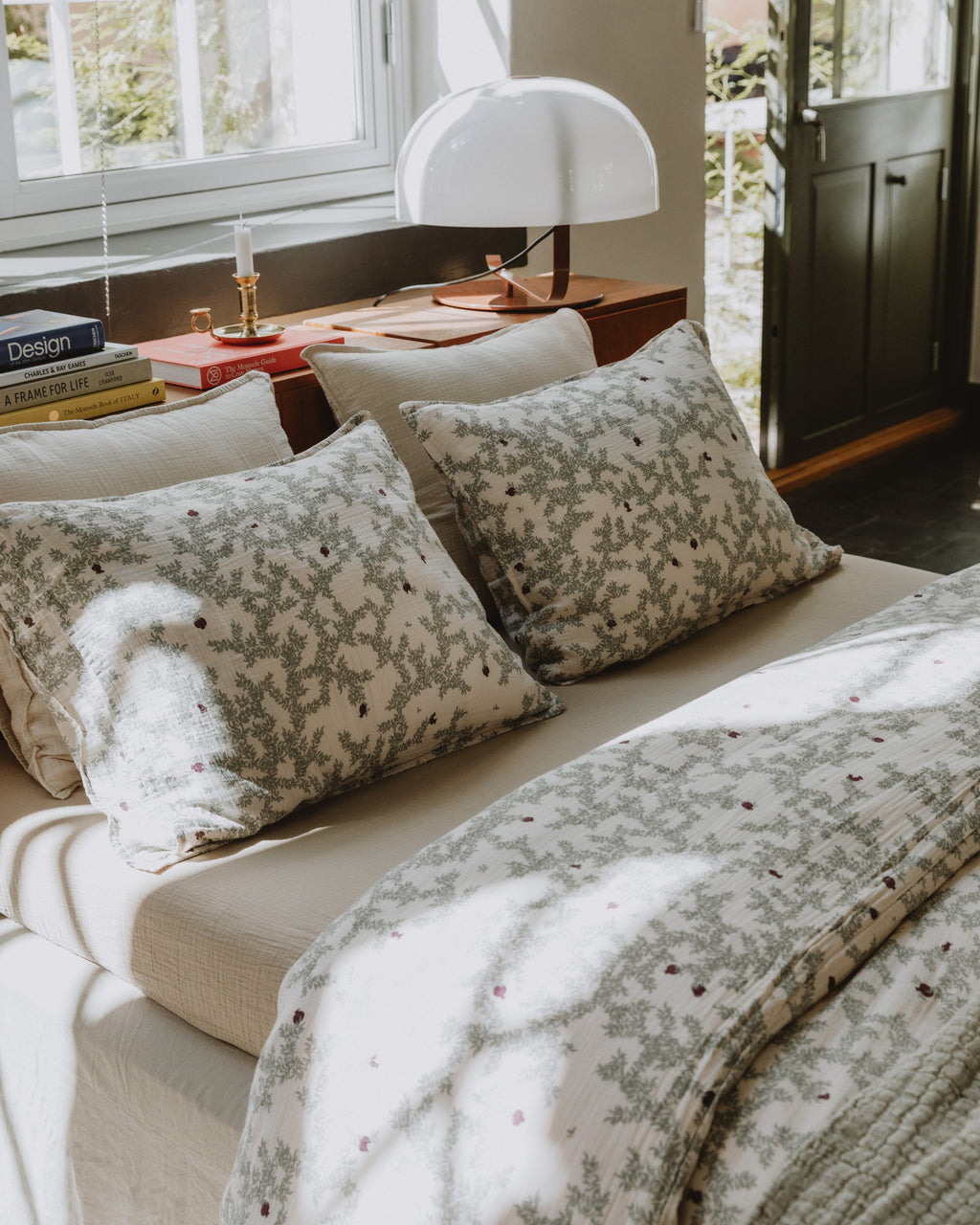 Muslin Fitted Sheet Double