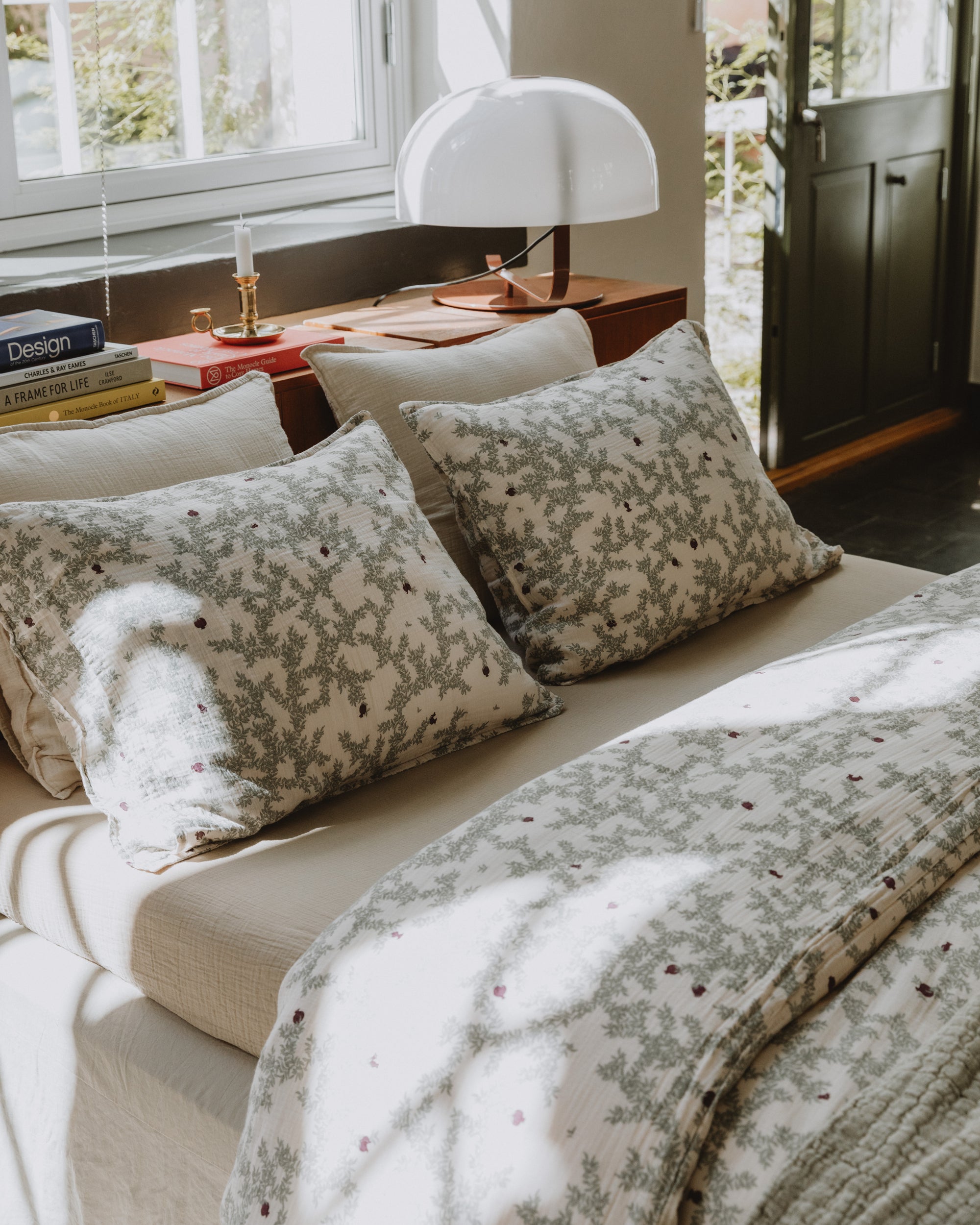 Muslin Fitted Sheet Double