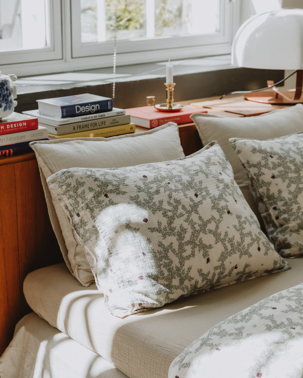 Muslin Fitted Sheet Double