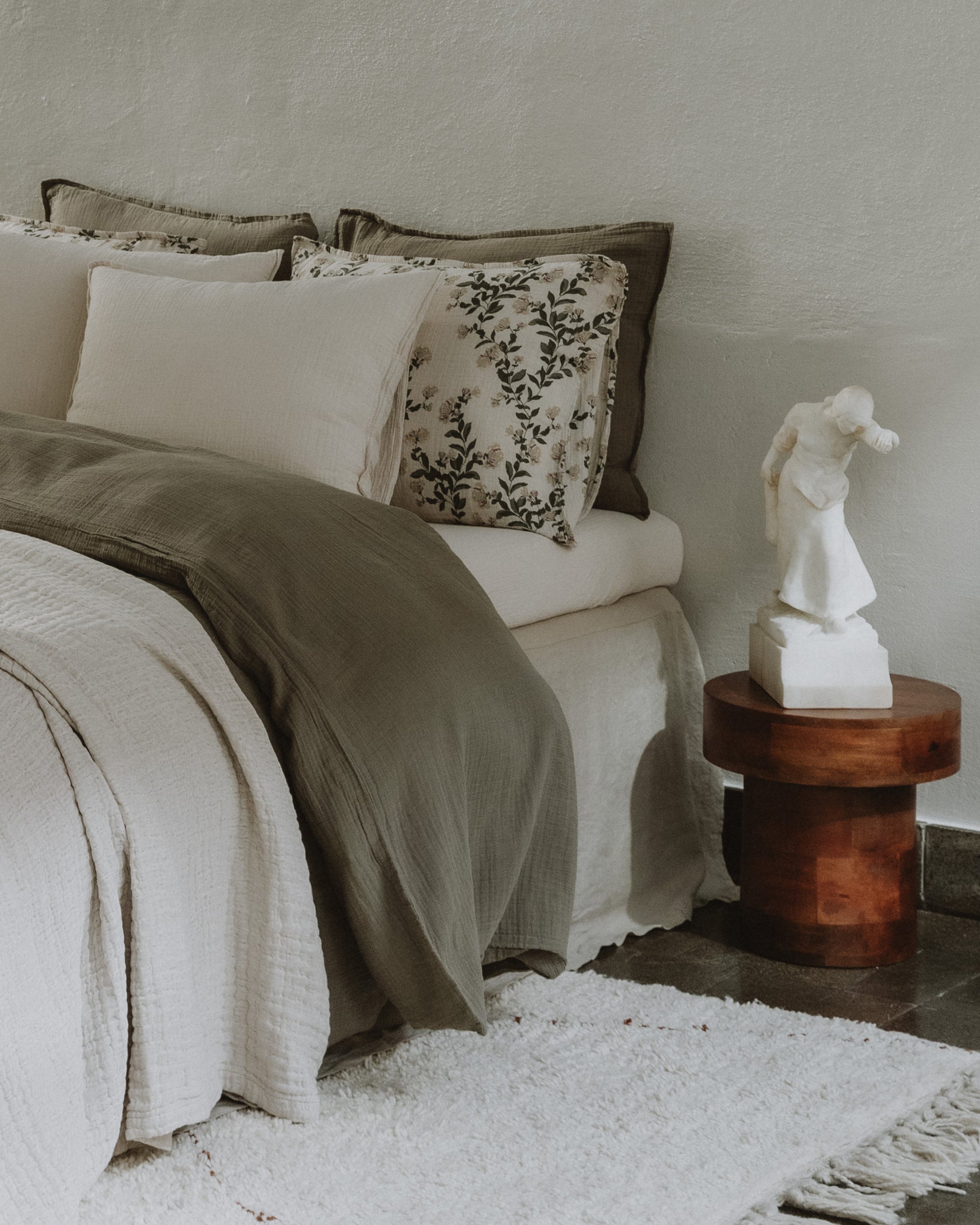 Muslin sängset enkel