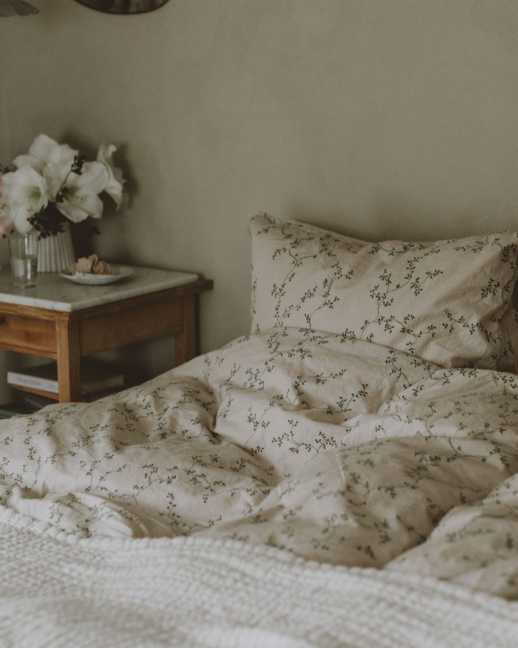 Percale-sängset, enkelsäng