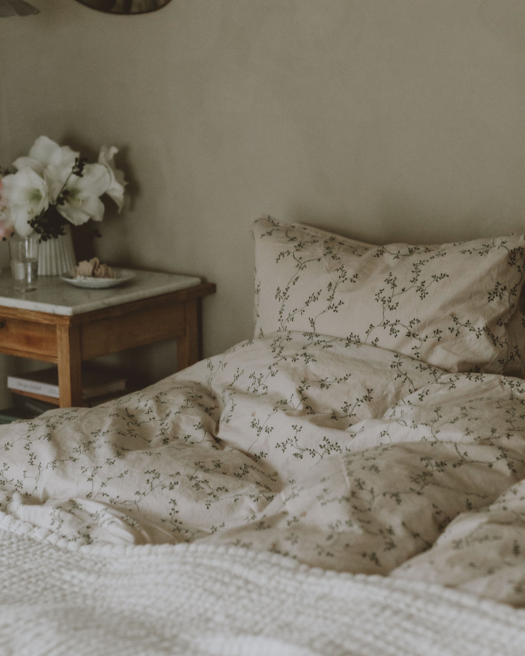 Percale-sängset, enkelsäng