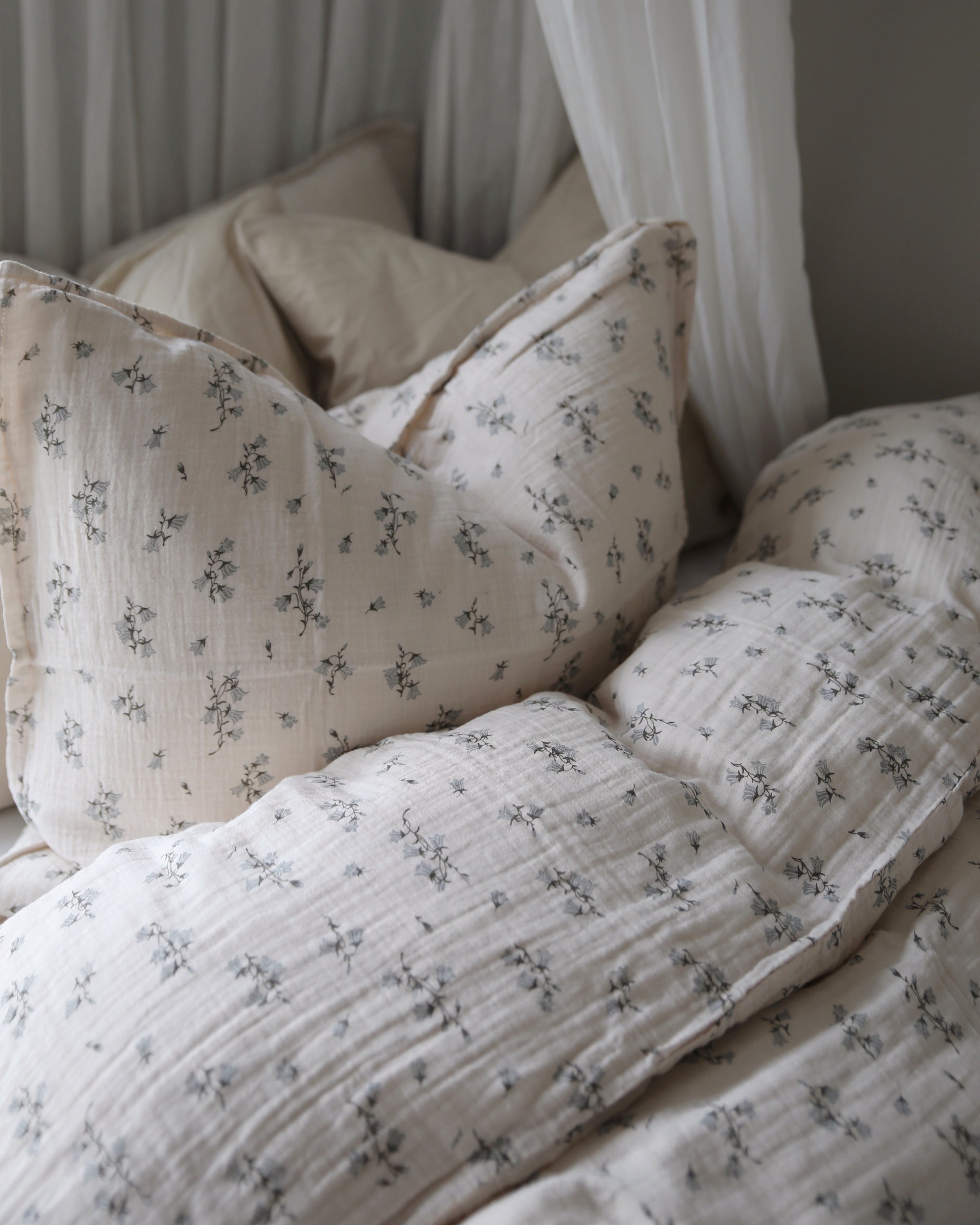 Muslin sängset enkel