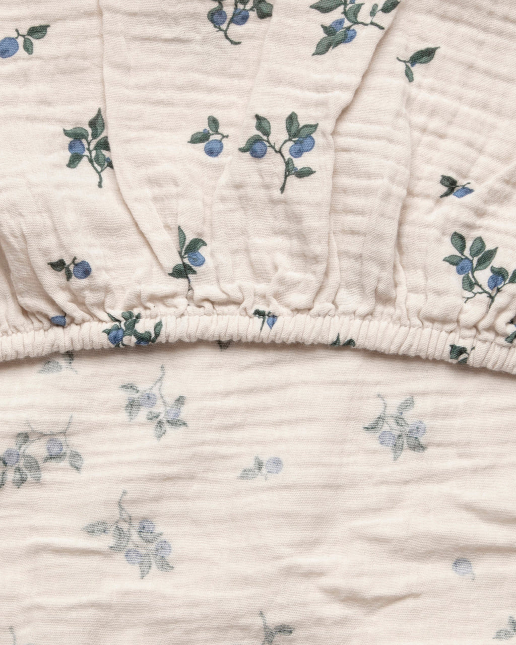 Muslin Fitted Sheet Single