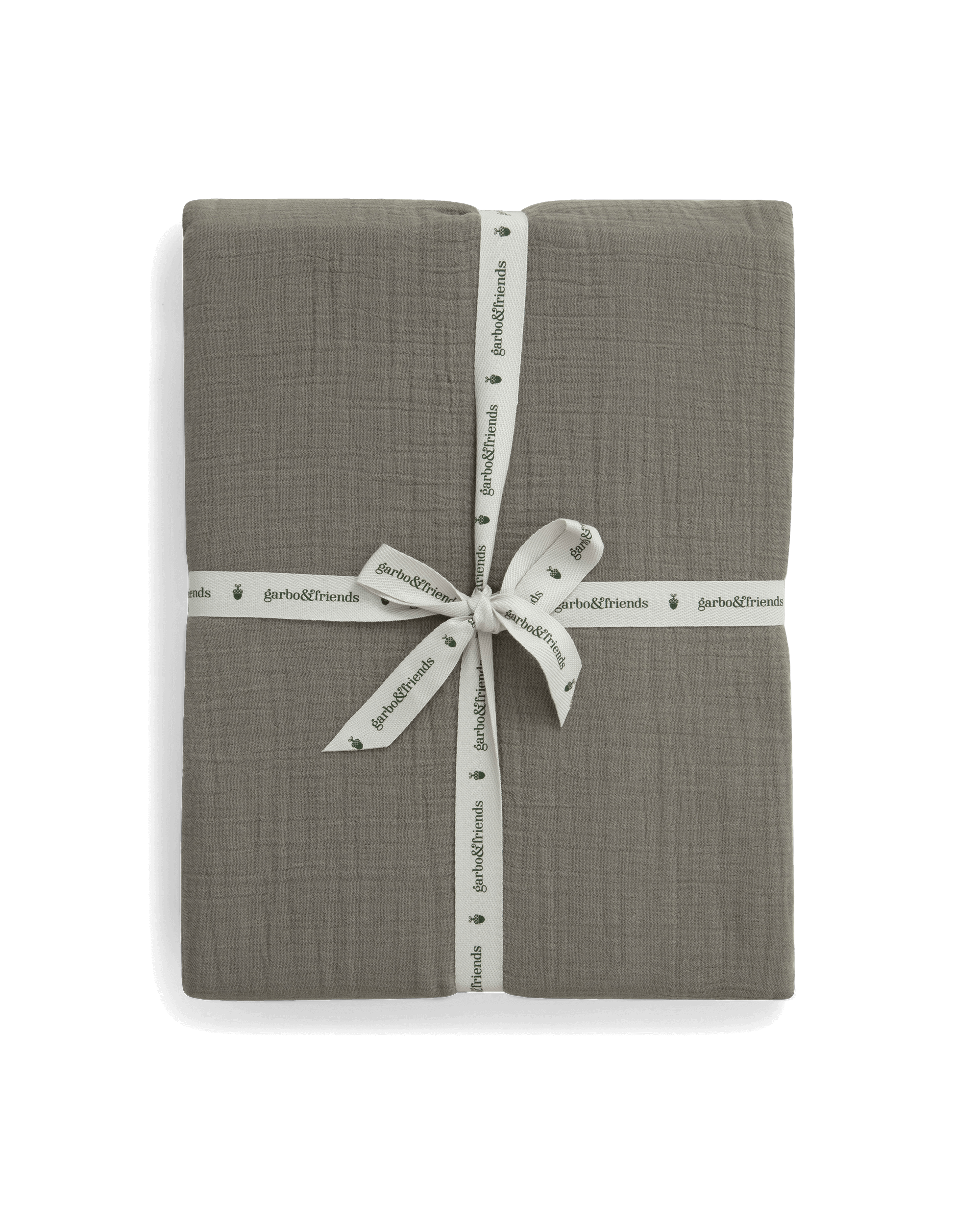 Muslin Fitted Sheet Single