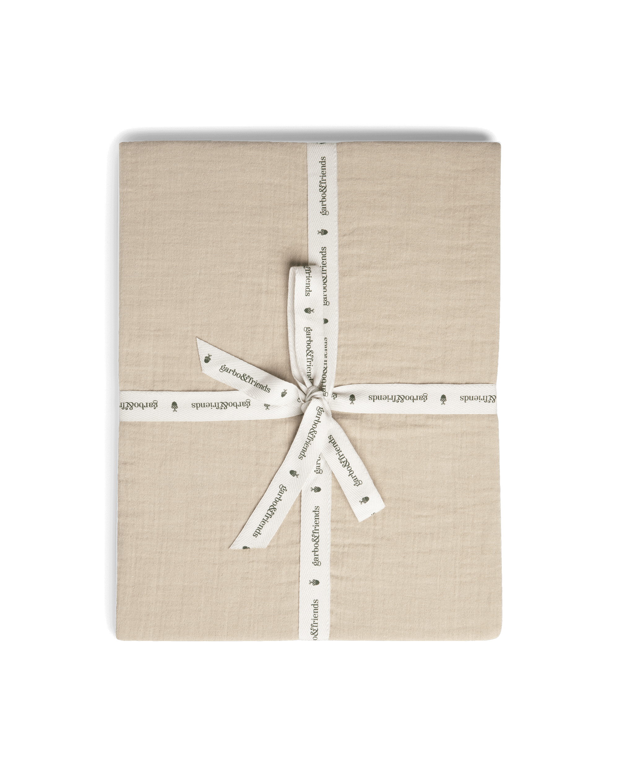 Muslin Fitted Sheet Double