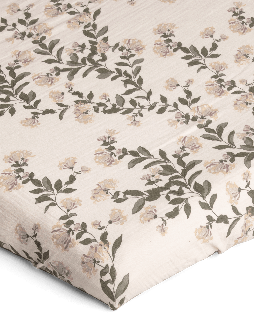 Muslin Fitted Sheet Double
