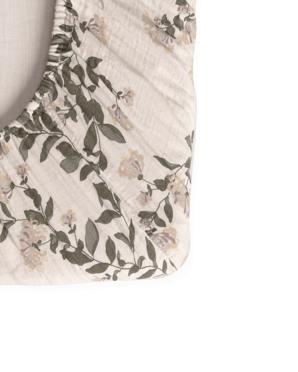 Muslin Fitted Sheet Double