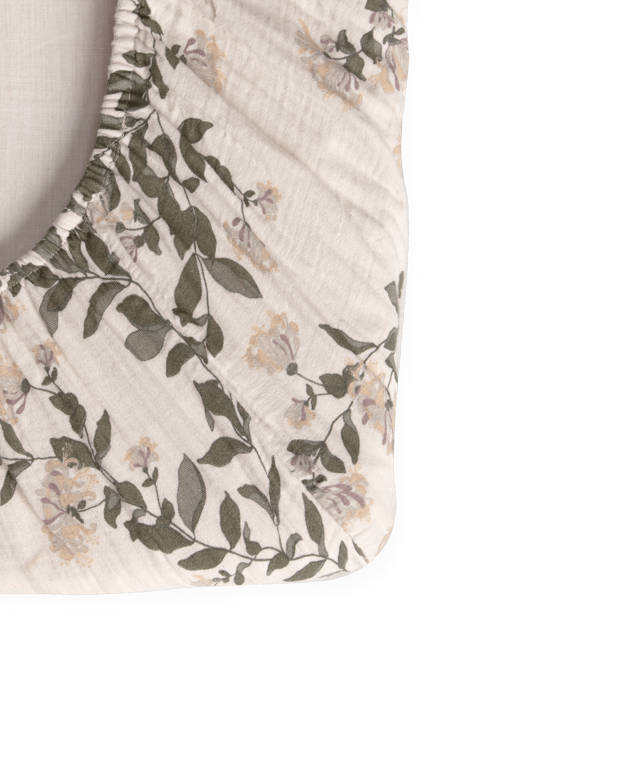 Muslin Fitted Sheet Double