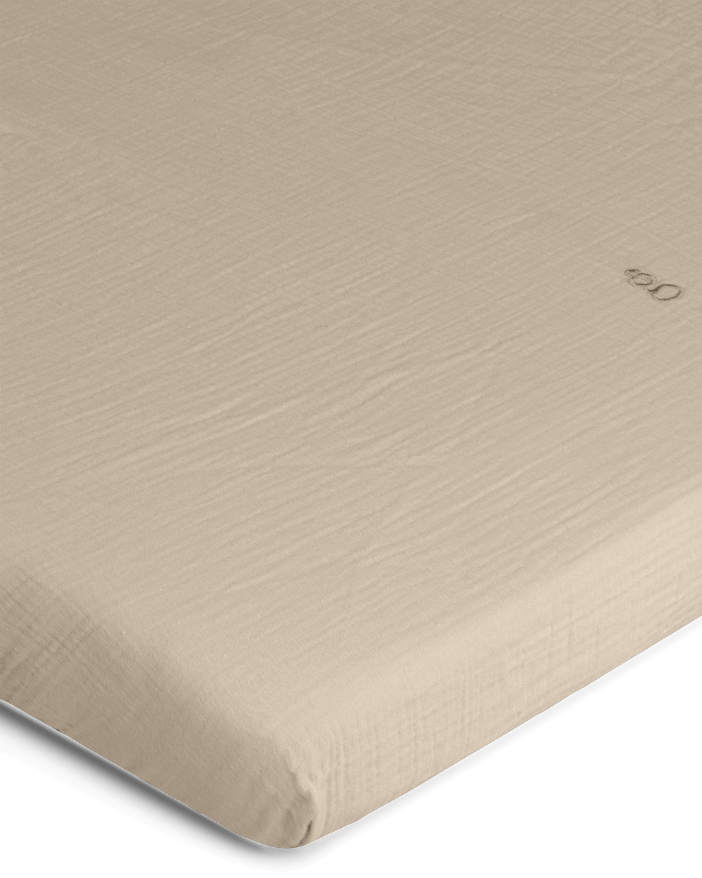 Muslin Fitted Sheet Double