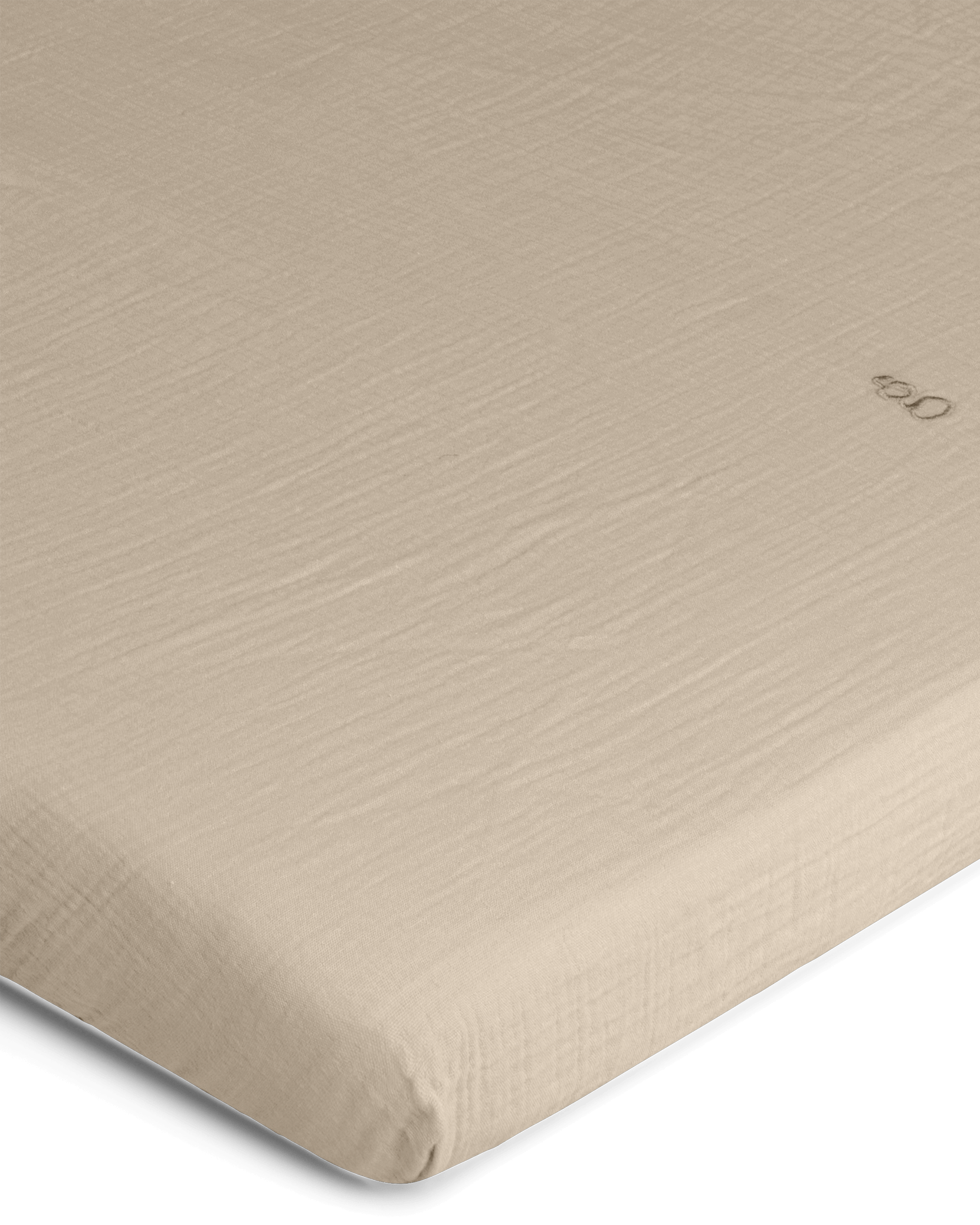 Muslin Fitted Sheet Double