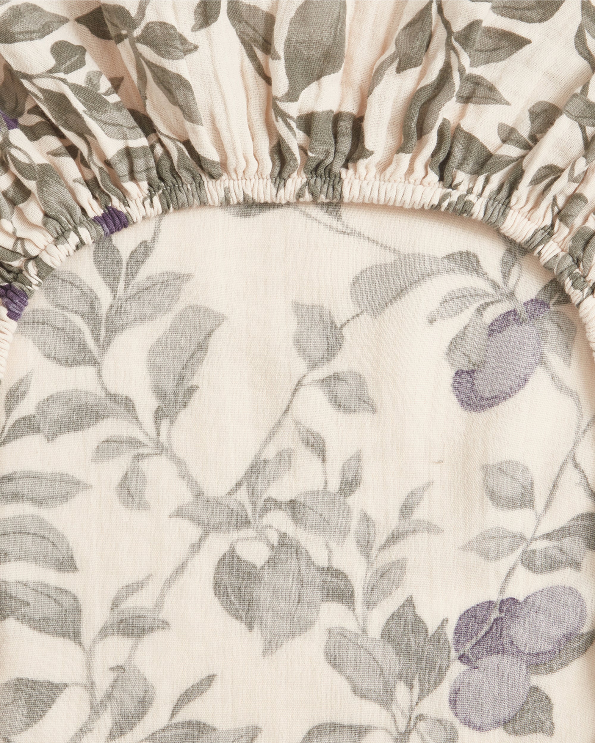 Muslin Fitted Sheet Double