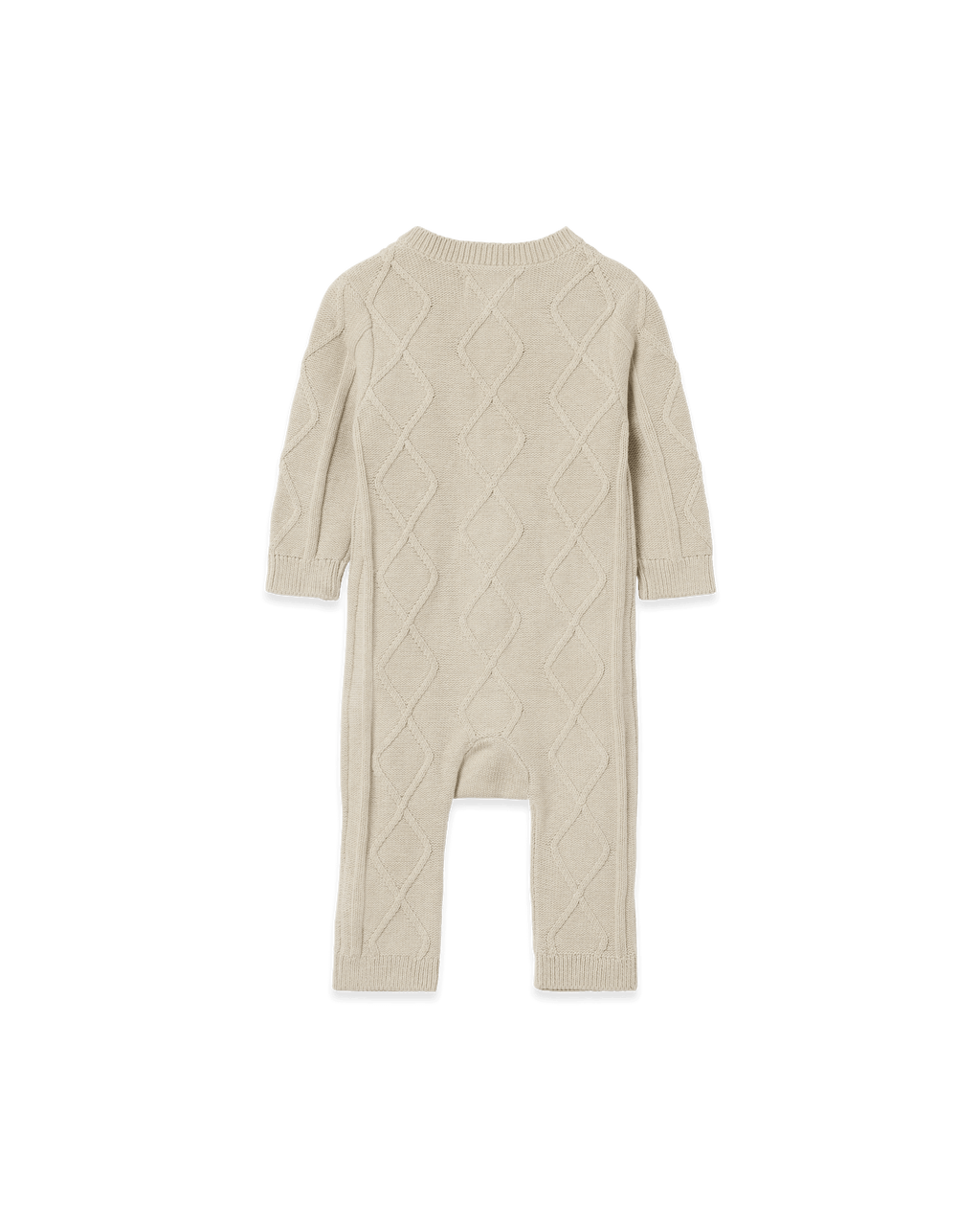 Broderad stickad onesie
