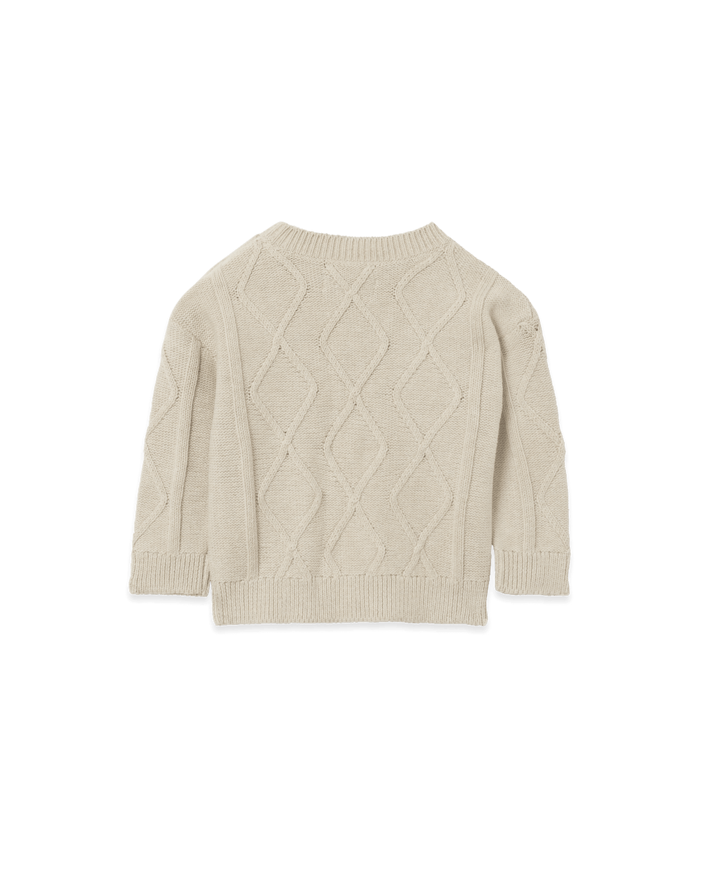 Broderad stickad tröja