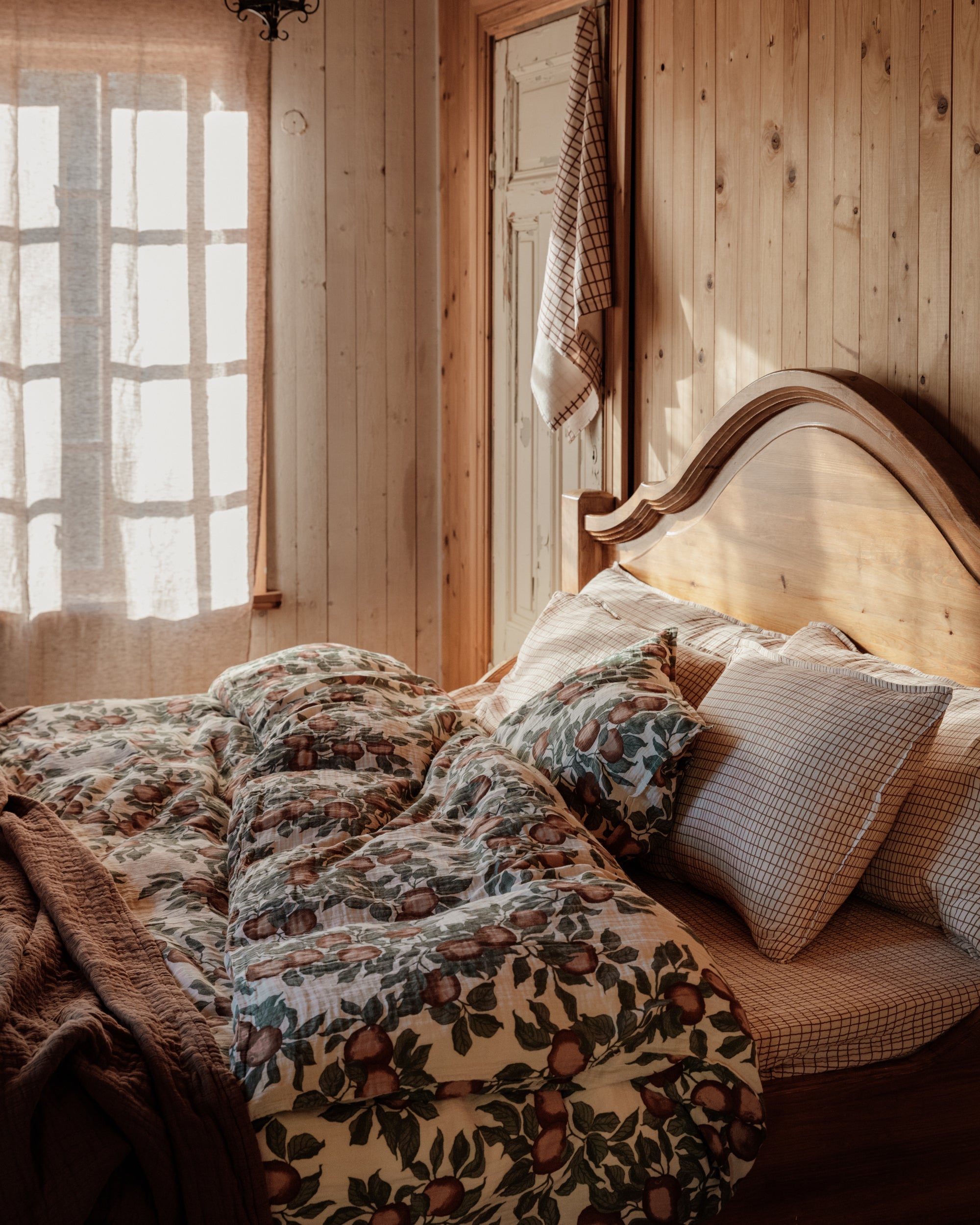 Muslin-påslakan, dubbelsäng