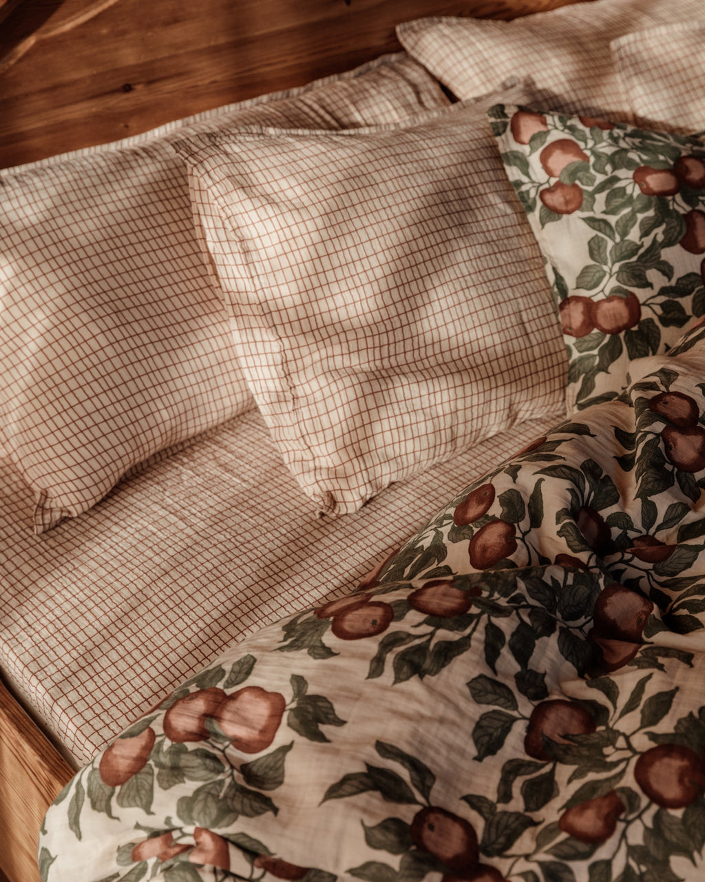 Muslin-påslakan, dubbelsäng