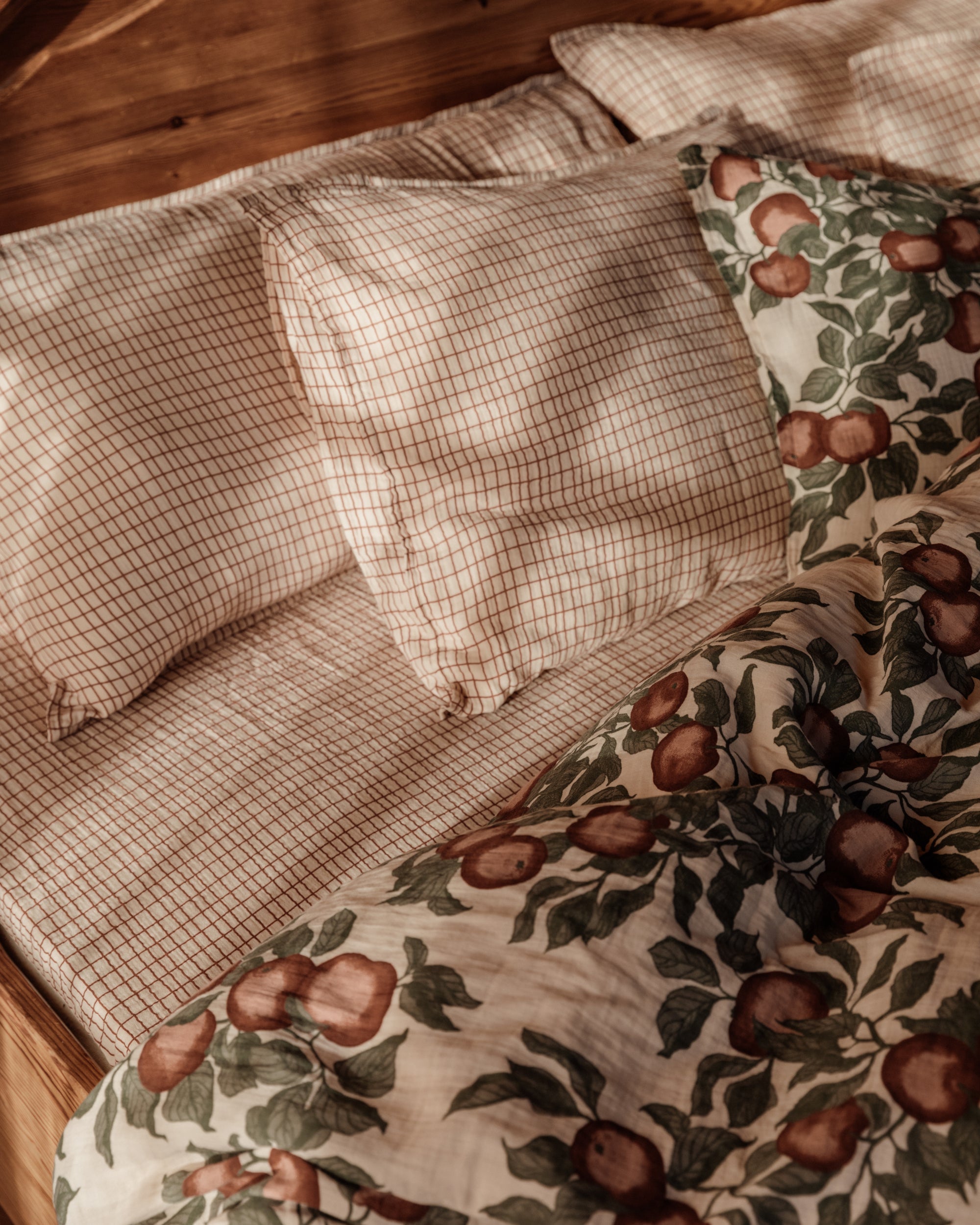 Muslin-påslakan, dubbelsäng