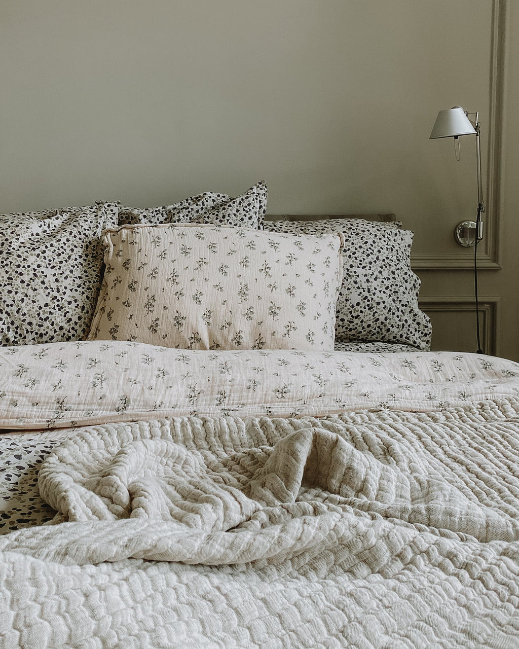 Muslin-påslakan, dubbelsäng