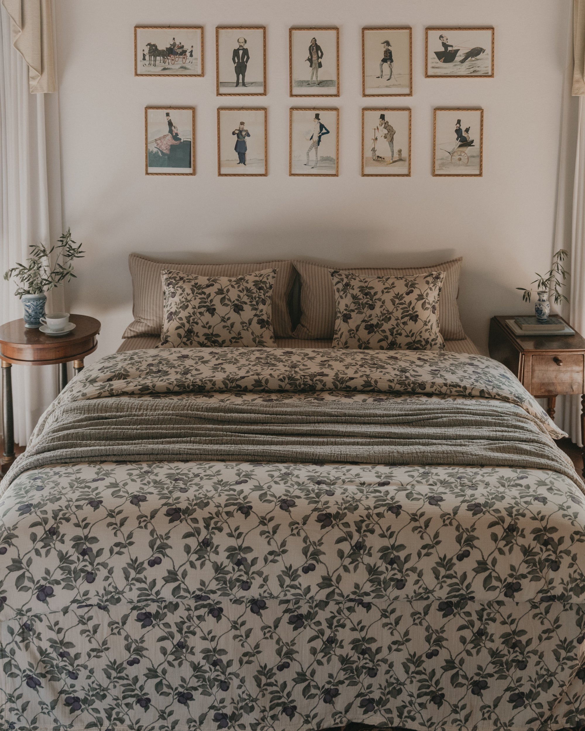 Muslin sängset enkel